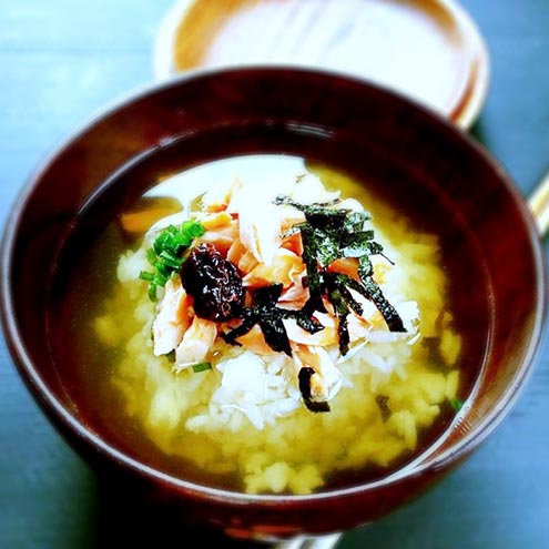 Recipe 三文魚糙米飯